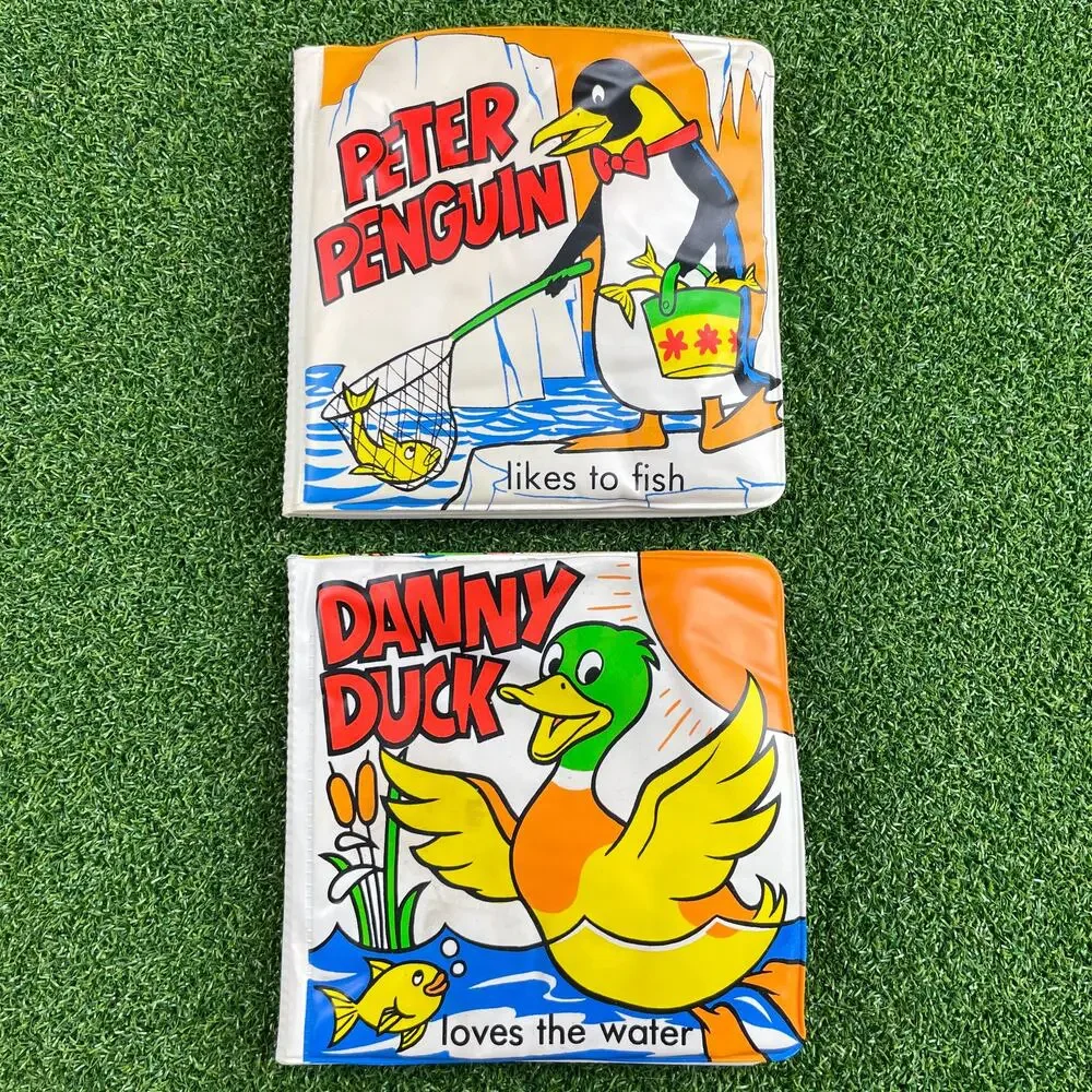 Vintage Lot 1984 Peter Penguin and Danny Duck Childrens Book
